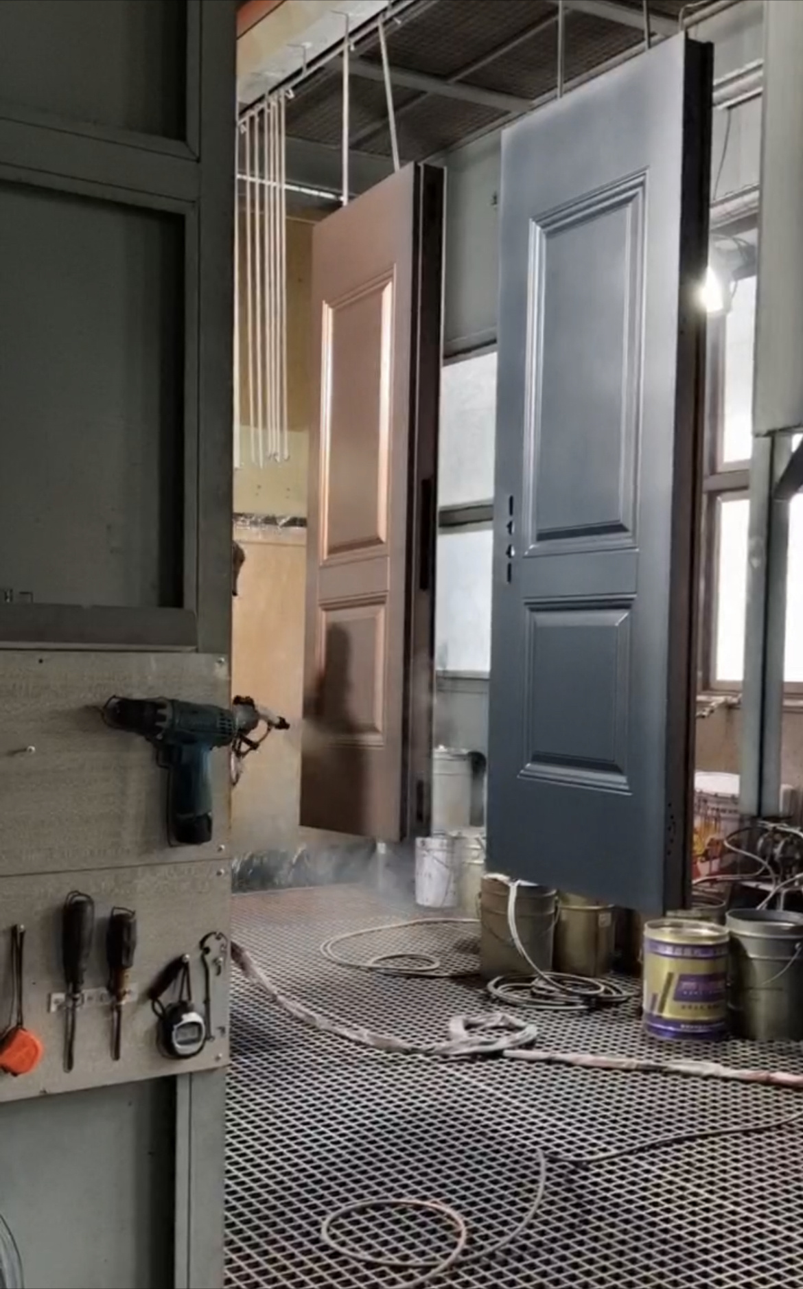 仿铜拉丝漆面处理展示